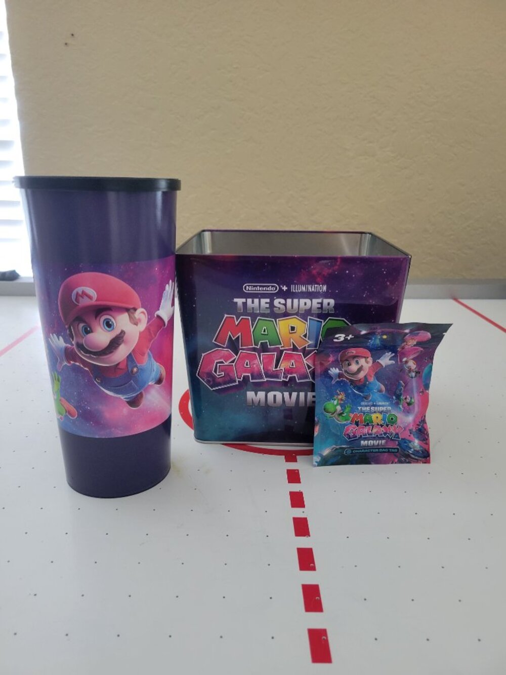 The Super Mario Galaxy Combo Set With Keychain